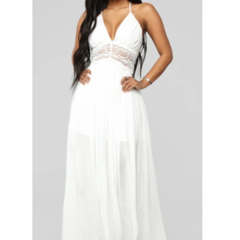 NEW Open Back Maxi Dress